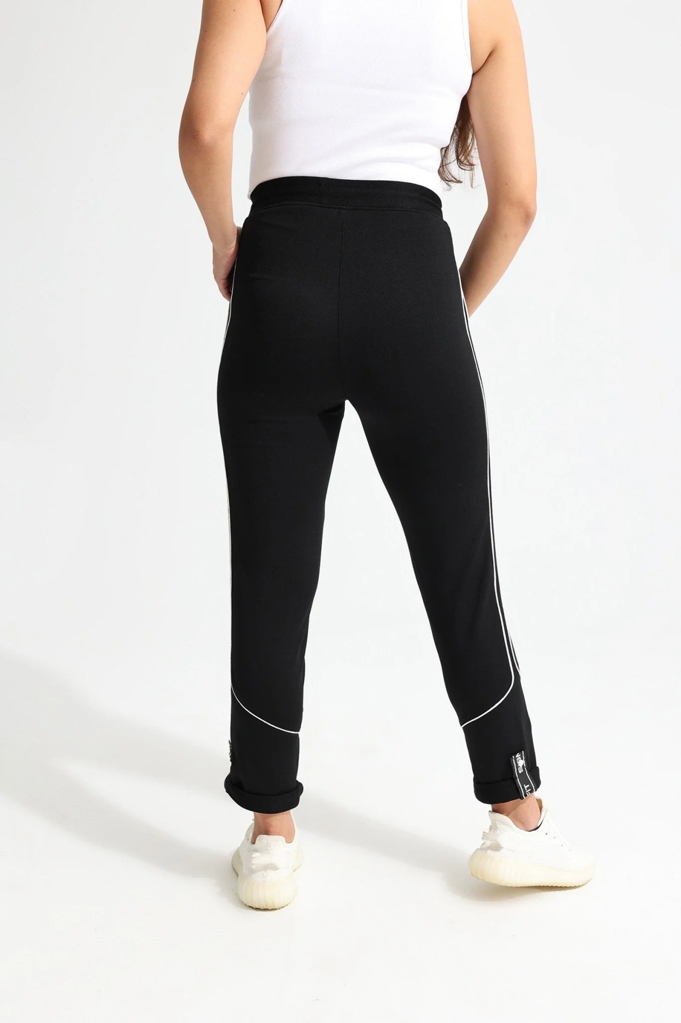 Straight Pants Black