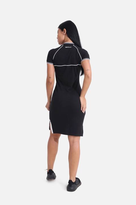 Polo Dress Black