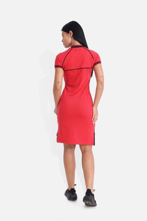 Polo Dress Viva Magenta