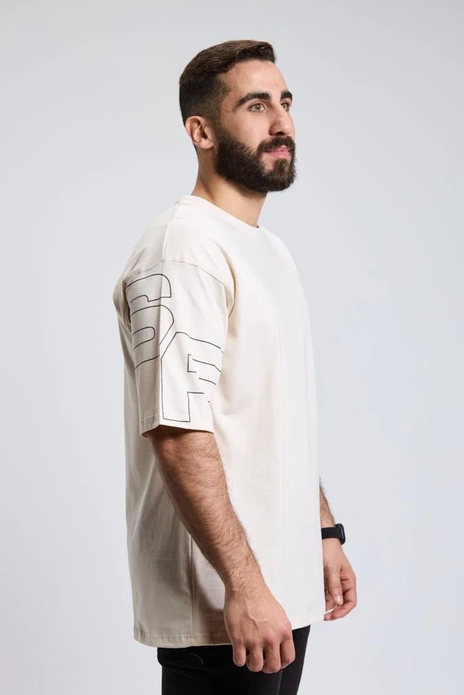 Oversized Tee Arctic Wolf