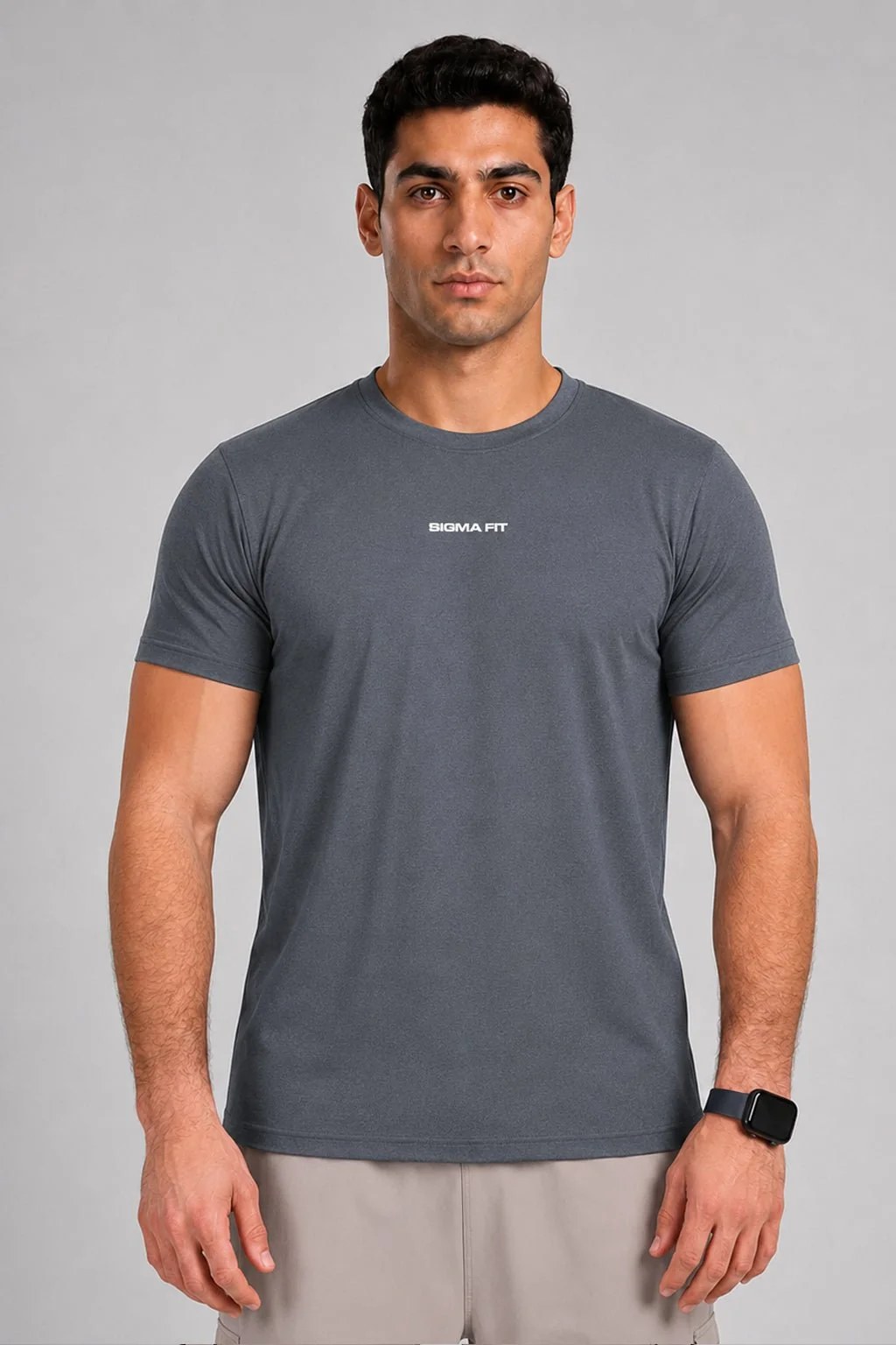 Dark Grey Light Tee