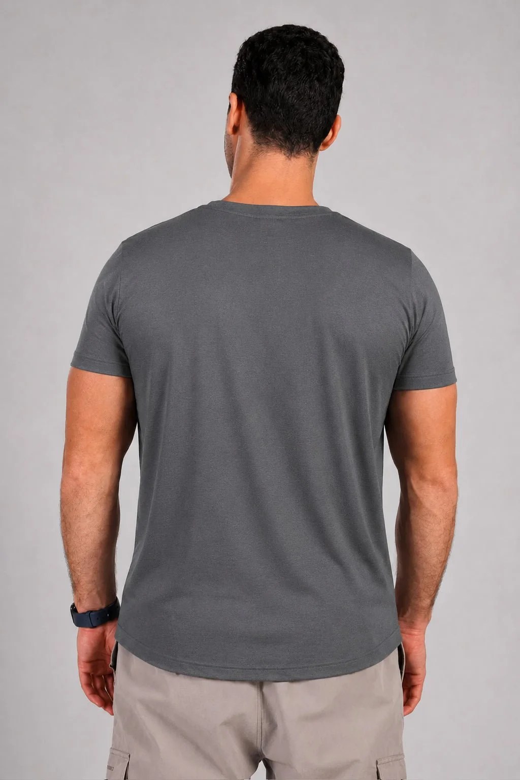 Dark Grey Light Tee