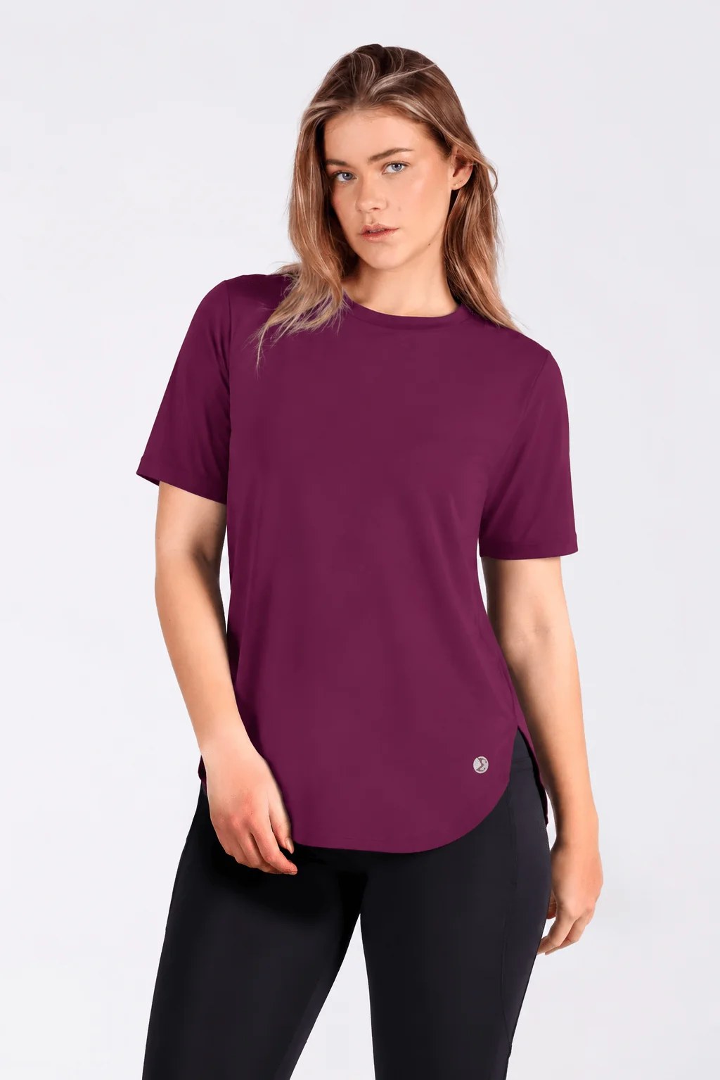 Burgundy Relaxed Fit T-Shirt