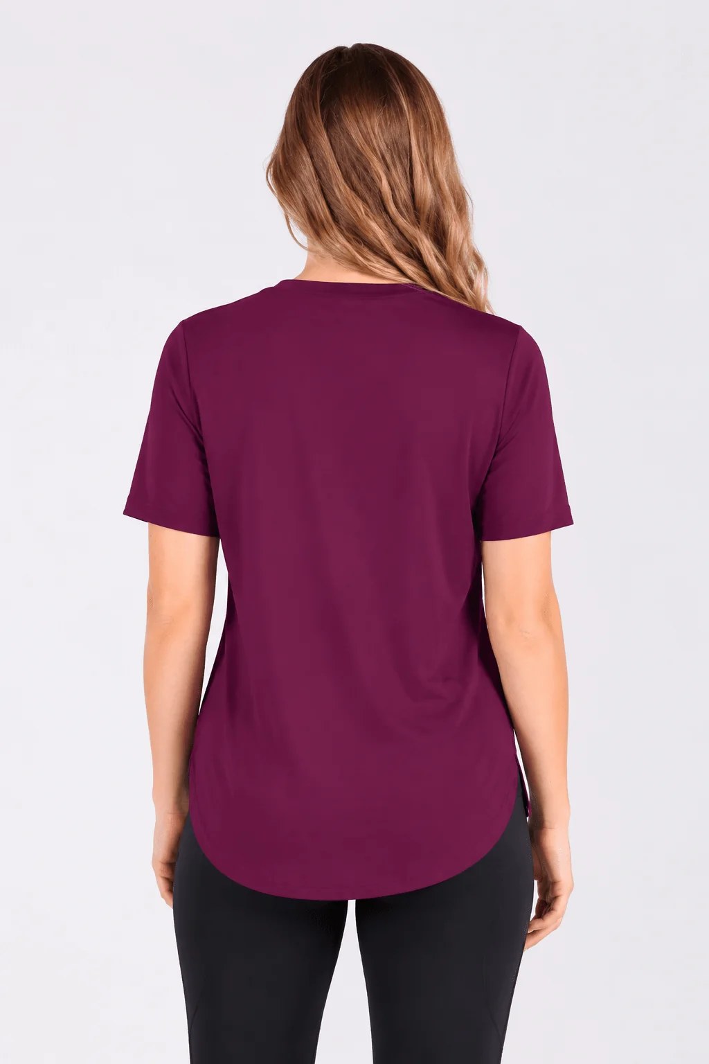Burgundy Relaxed Fit T-Shirt