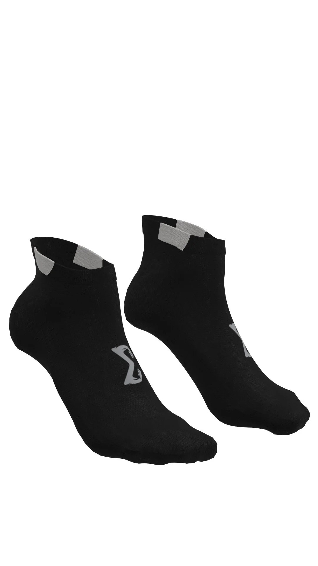 Black Sigma Ankle Socks