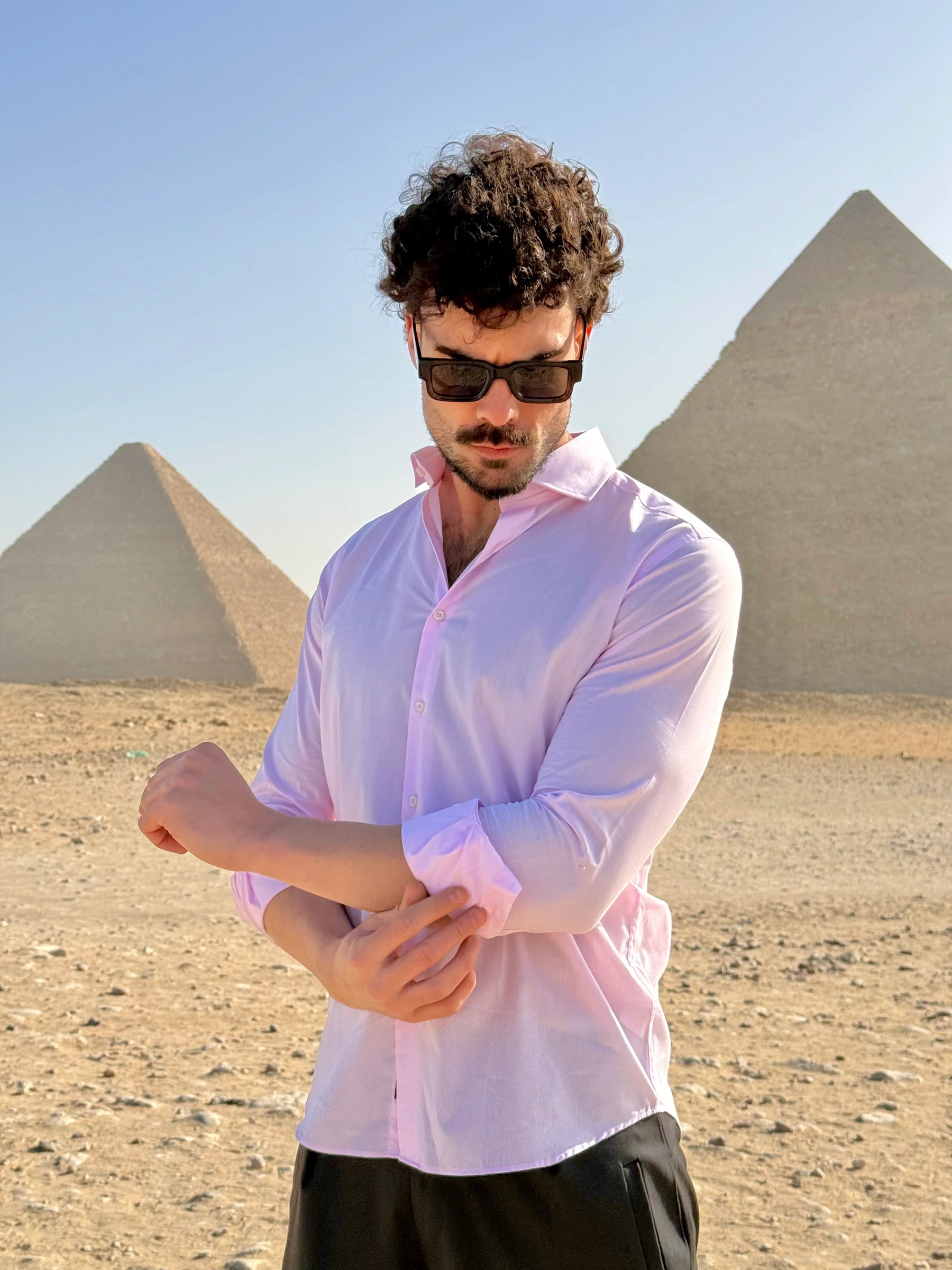 Pink Poplin Shirt