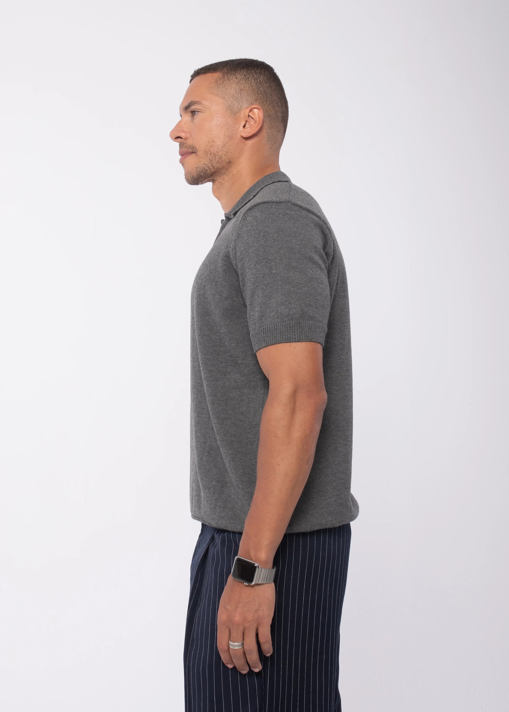 The Zip Up In Grey