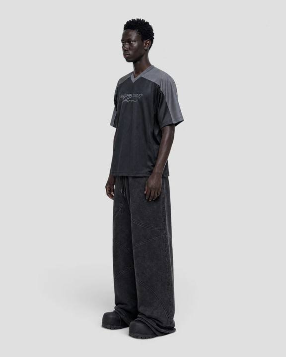 DEMENTE NUMERAL GREY AND BLACK JERSEY
