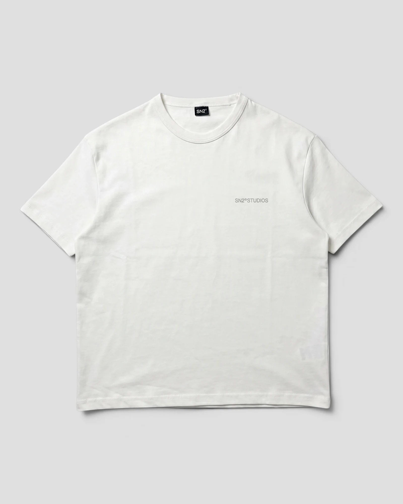 LOGO WHITE REGULAR TEE