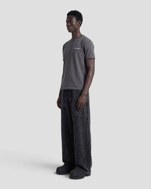 LOGO GREY REGULAR TEE