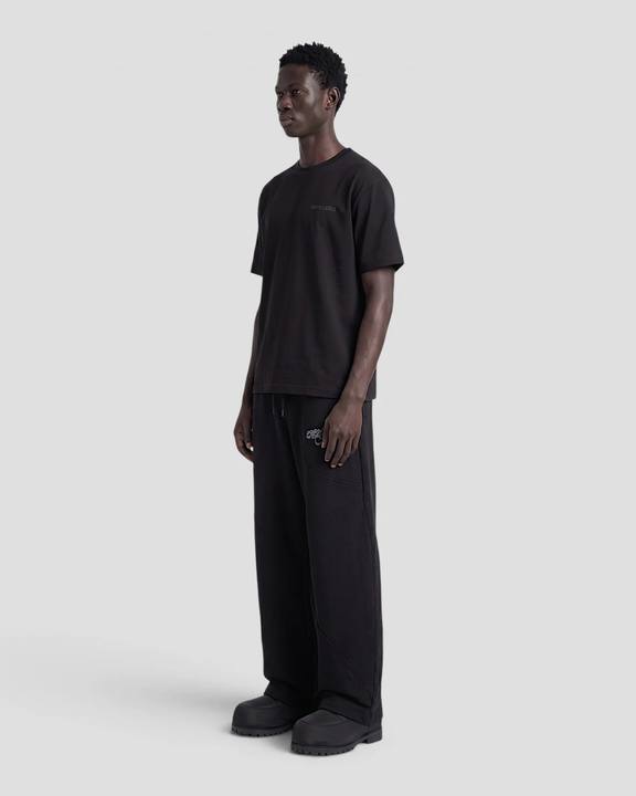 LOGO BLACK OVERSIZED TEE