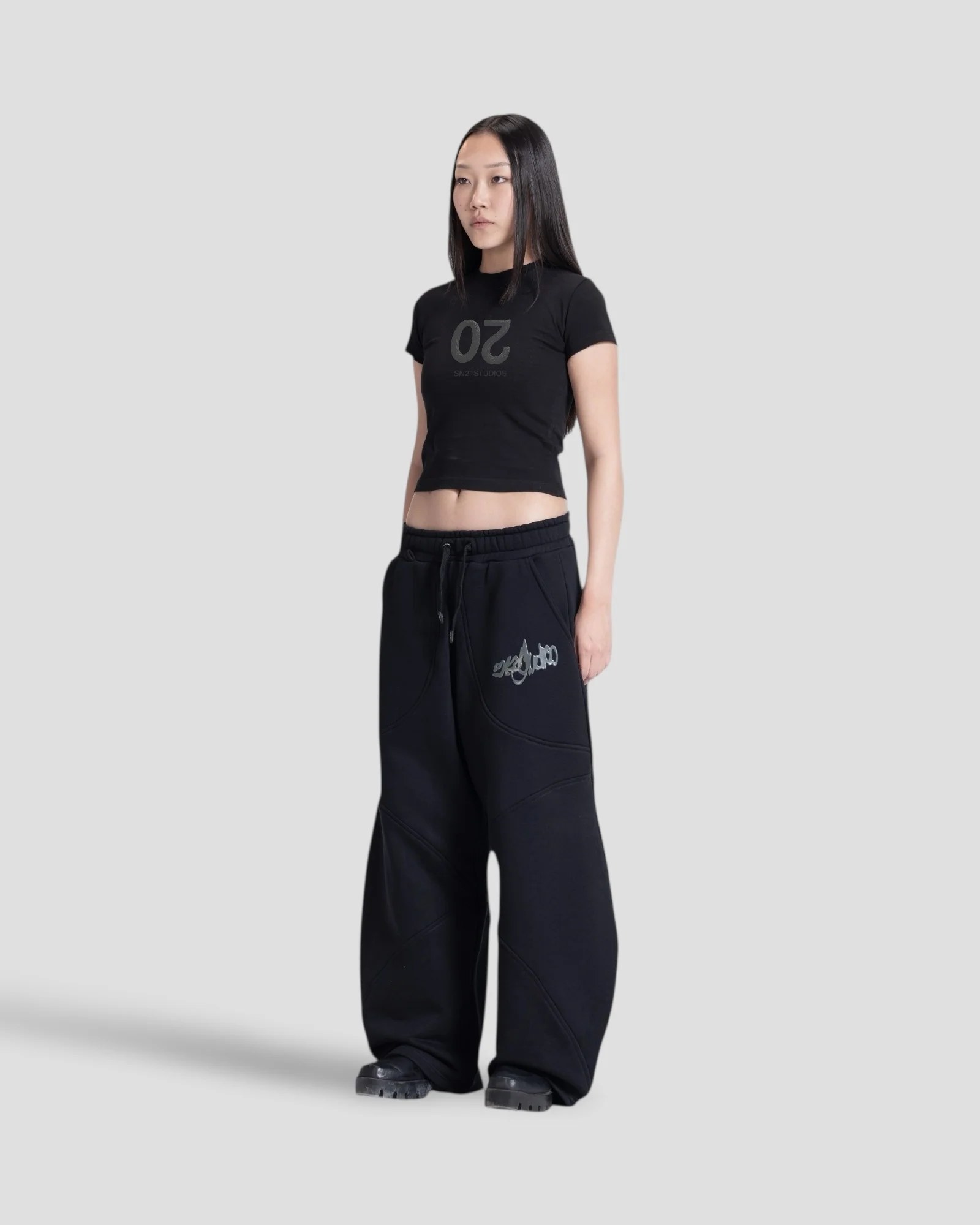DEMENTE BLACK 02 BABY TEE