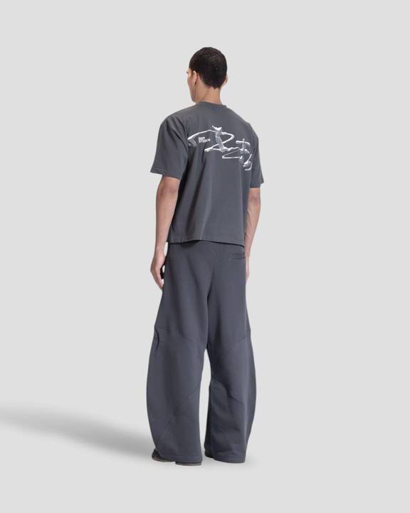 DEMENTE GREY STONE BOXY TEE