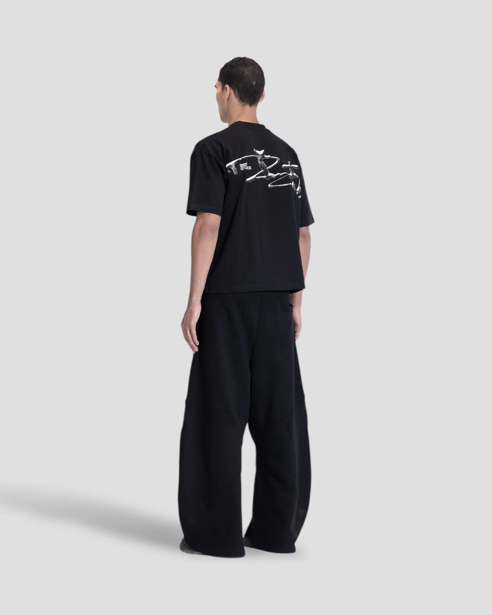 DEMENTE BLACK STONE BOXY TEE