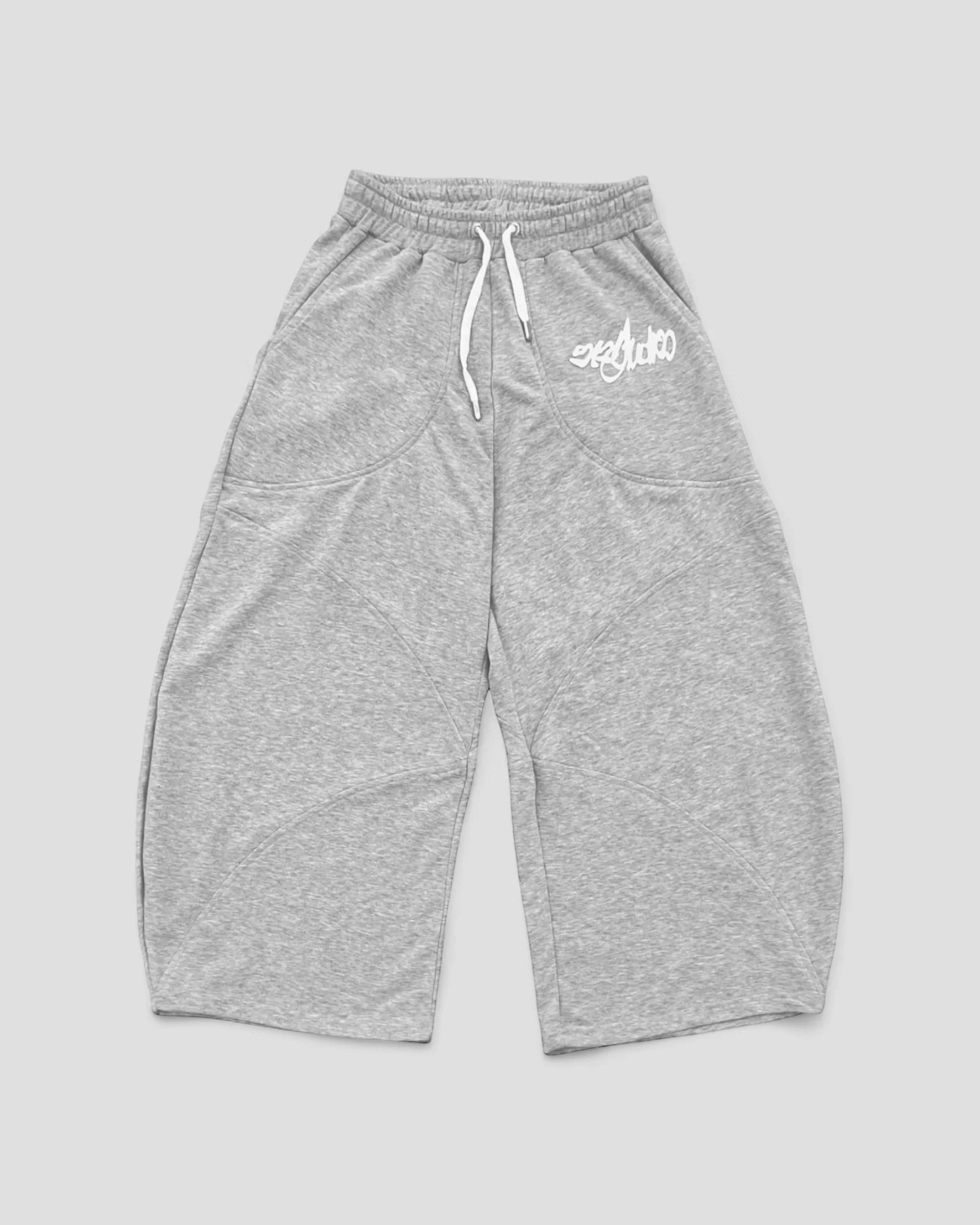DEMENTE LIGHT GREY SWEATPANTS