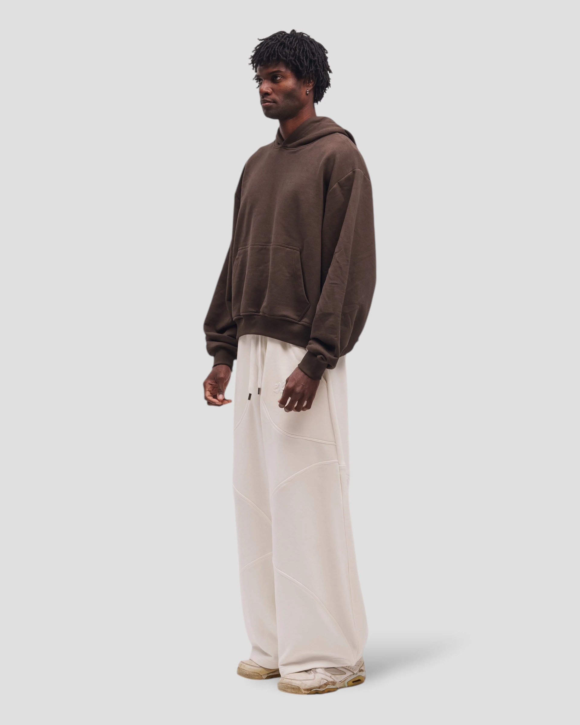 The Perfect Blank Dark Brown Hoodie