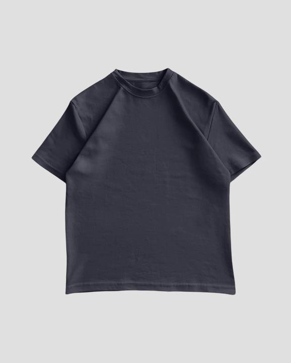 The Perfect Blank Dark Grey Regular Fit Tshirt V1