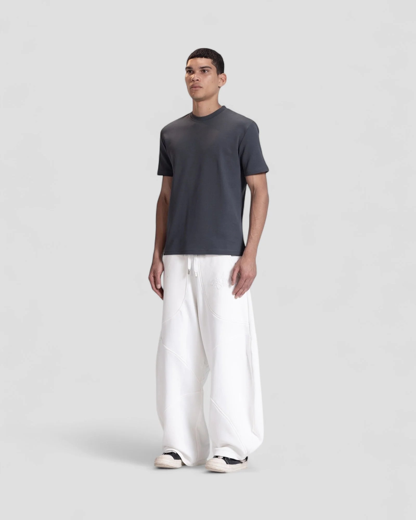 The Perfect Blank Dark Grey Regular Fit Tshirt V1