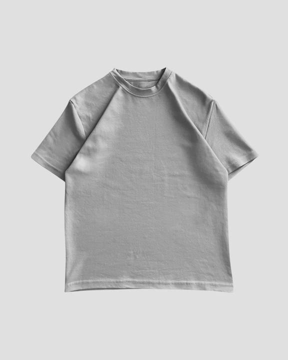 The Perfect Blank Grey Regular Fit Tshirt V1