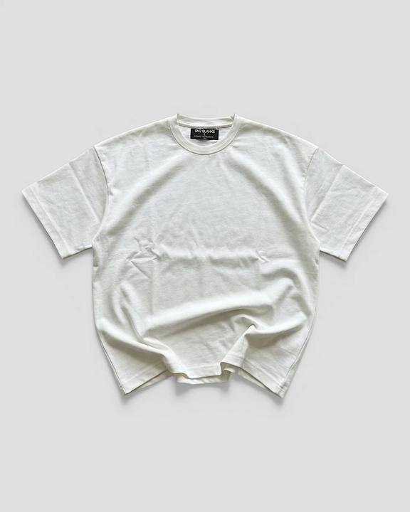 Norte Oversized Blank White Tee V2