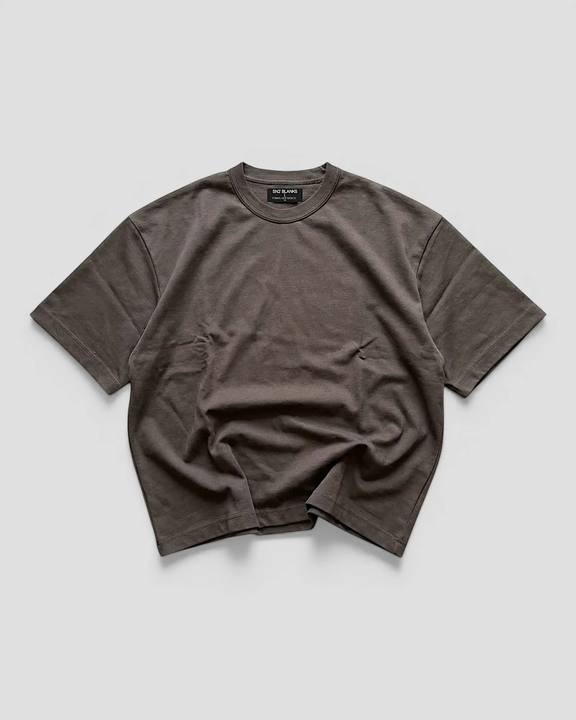 Norte Oversized Blank light Brown Tee V2