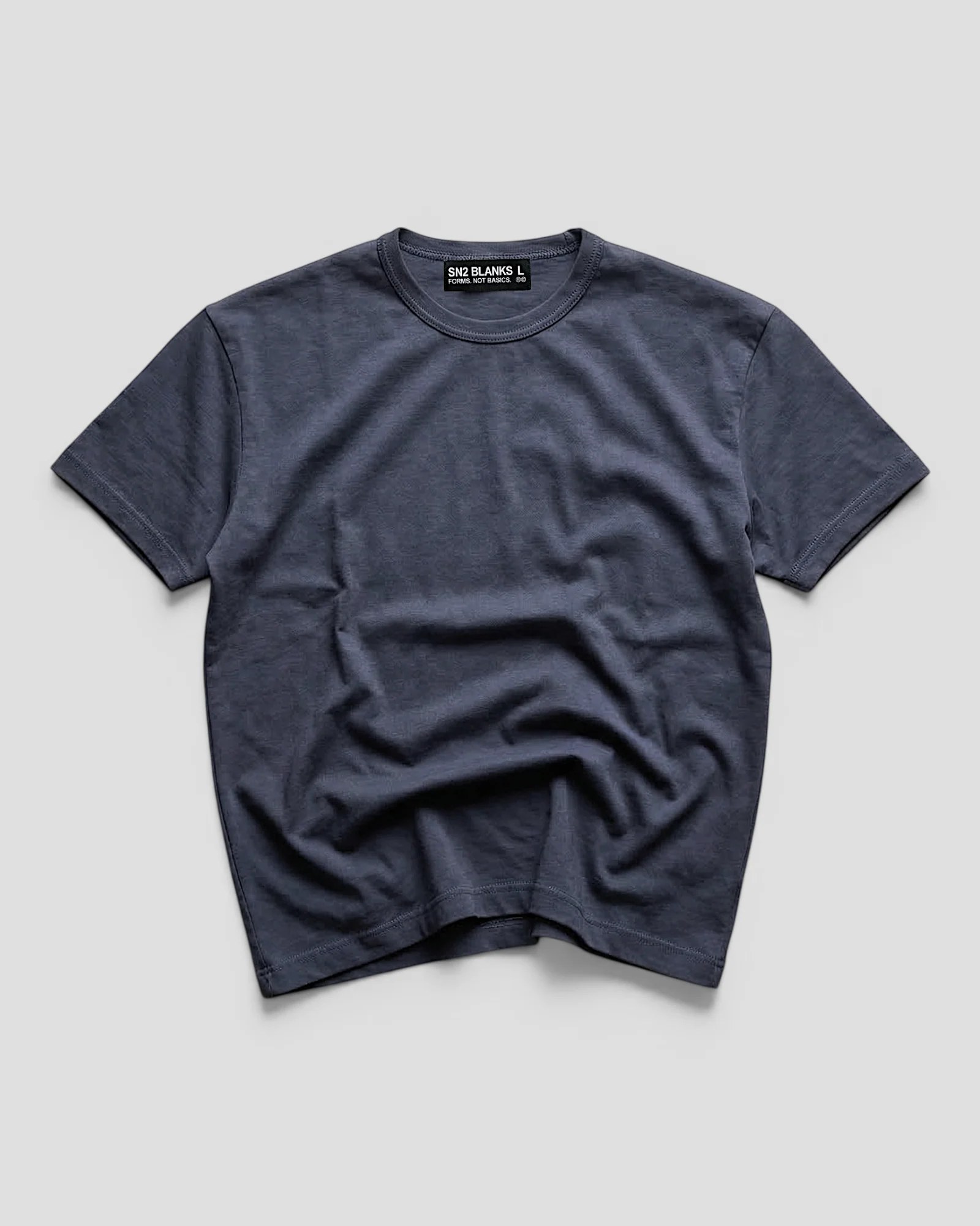 Luis Regular Blank Navy Tee V2