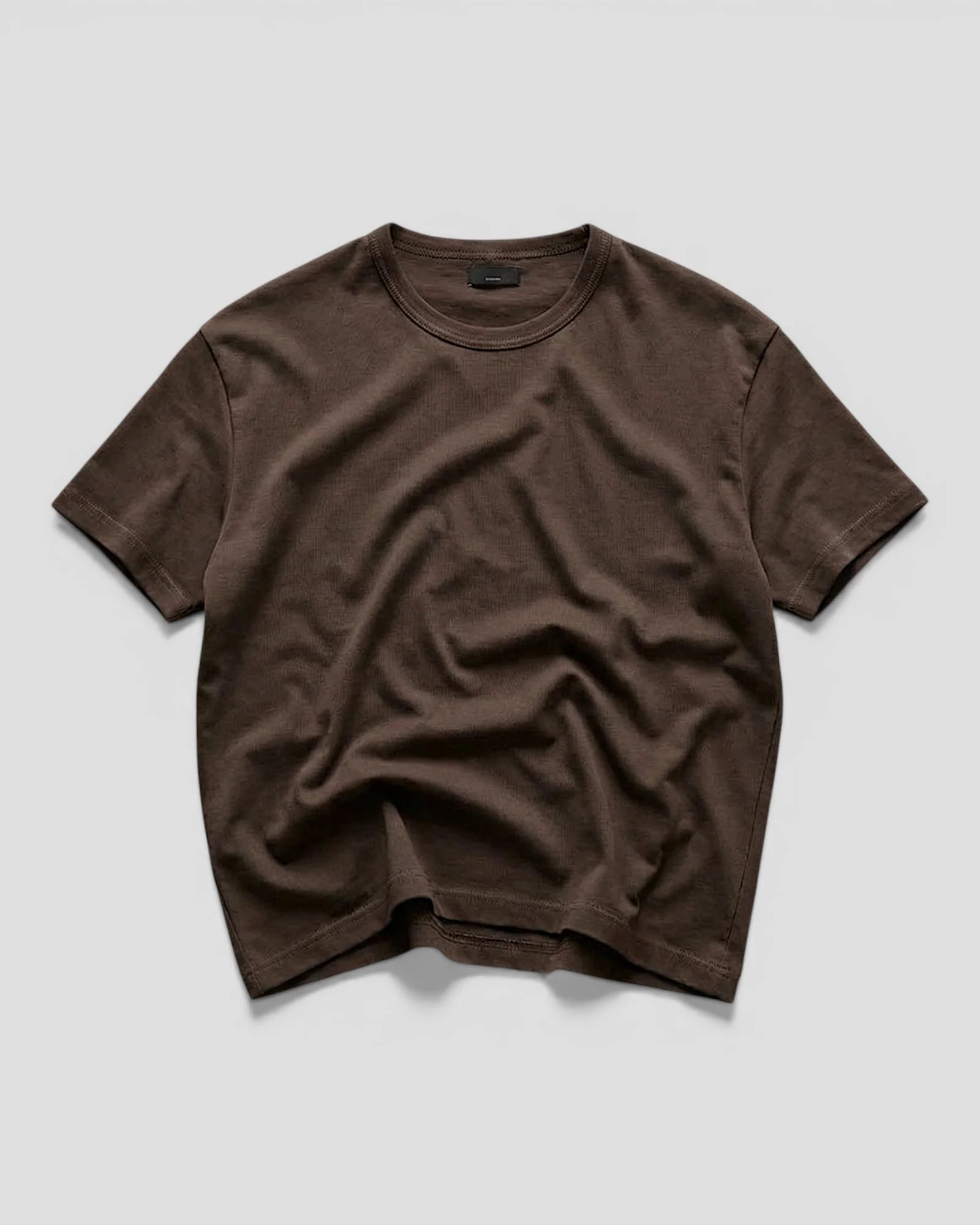 Luis Regular Blank Brown Tee V2