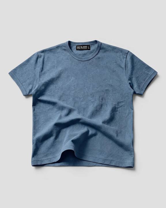 Luis Regular Blank Light Blue Tee V2