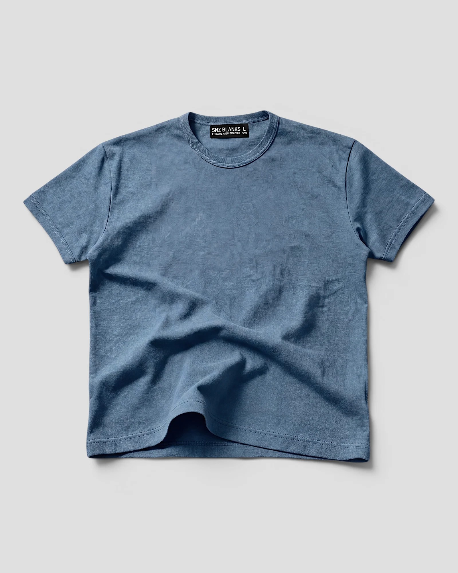 Luis Regular Blank Light Blue Tee V2