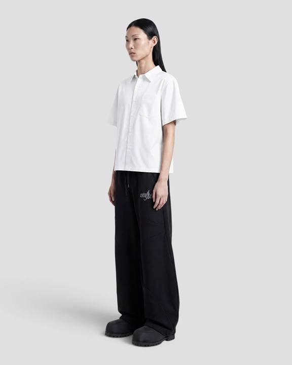 Nate Blank White Boxy Shirt
