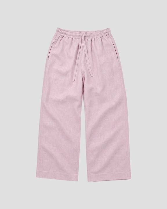 Costa Pink Blank Linen Pants