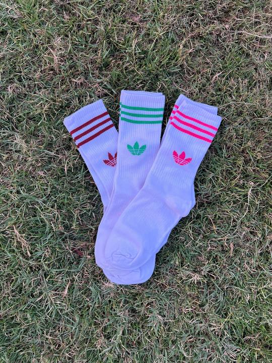 Adidas Color Set Of 3 Socks