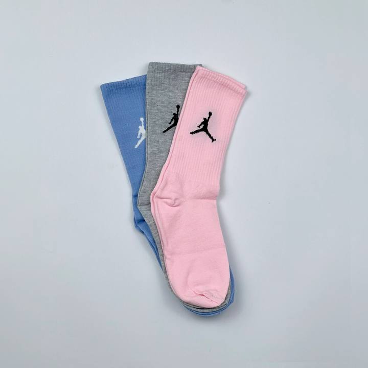Jordon color Set Of 5 Socks
