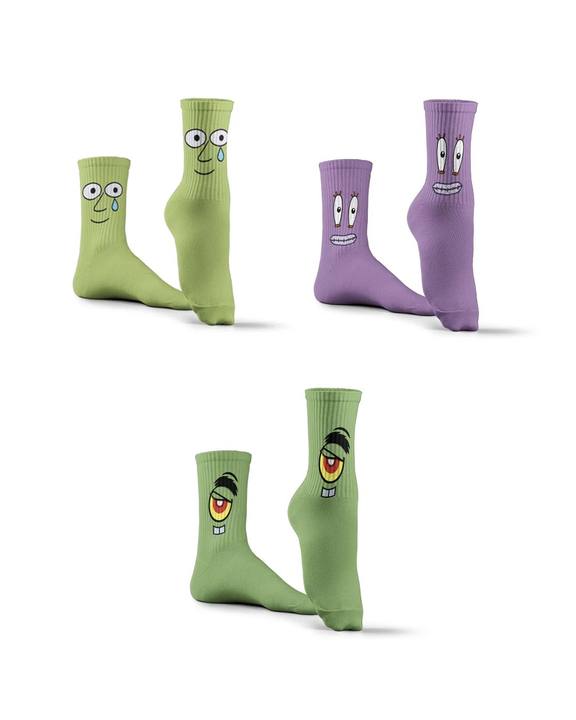 The Goofy Squad set of 3 Socks
