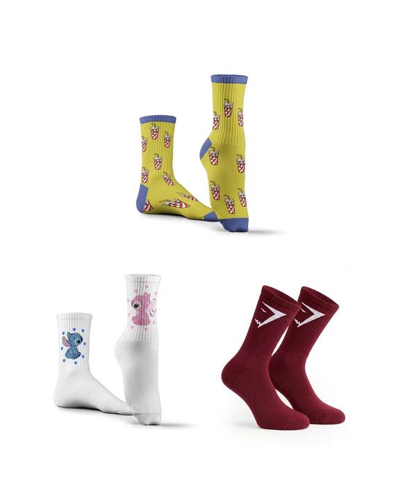 Play & Train Set of 3 Socks