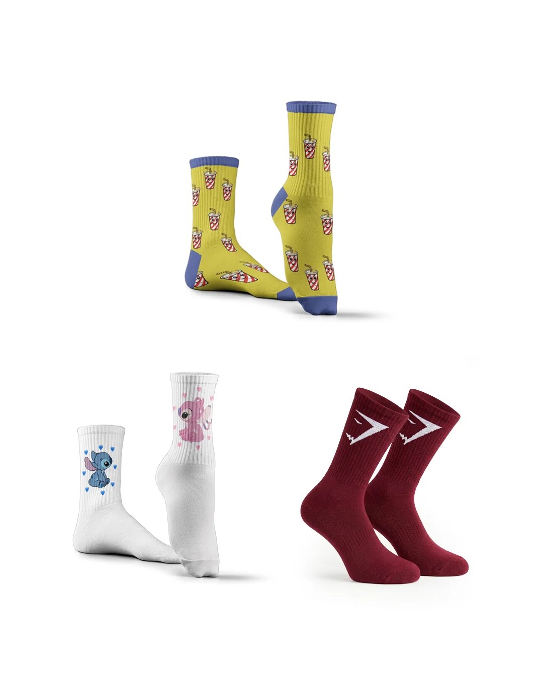 Play & Train Set of 3 Socks