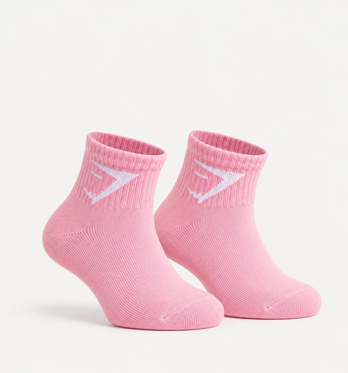 Gym Shark Pink  ankle Socks