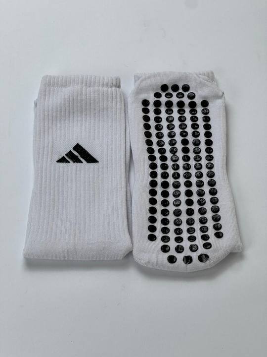 Adidas White Silicone Socks Socks