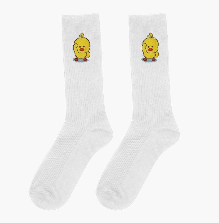 Little Chick Yellow Socks