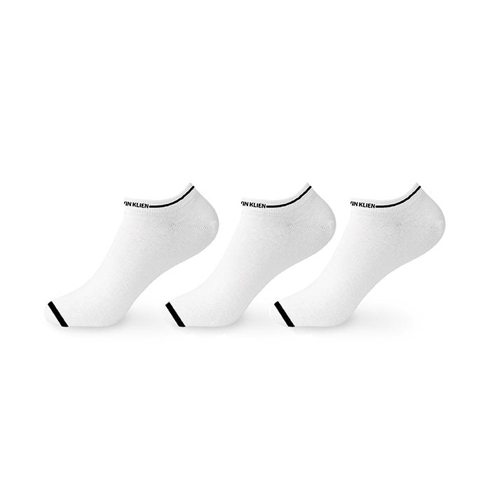 Calvin Low Cut White Set Of 3