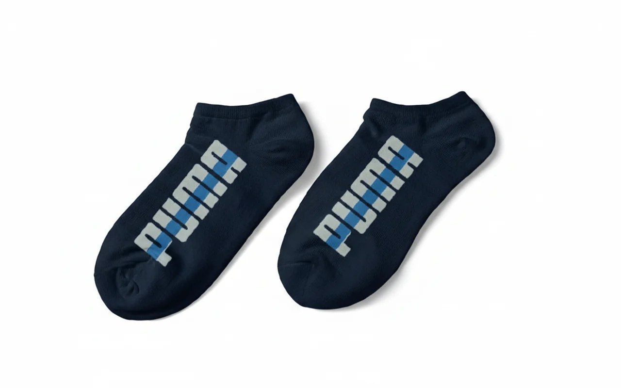 Puma Navy Ankle Socks