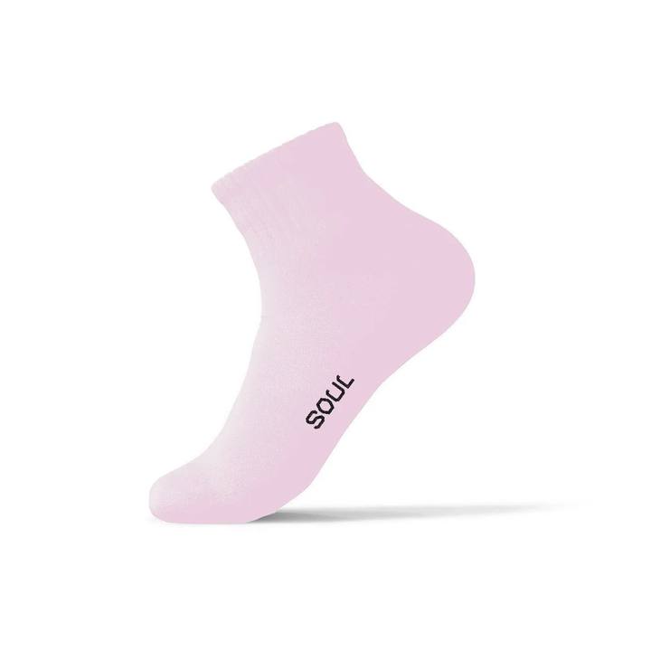 Heavy Ankle Pink Socks
