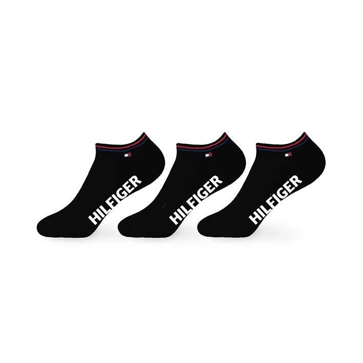 Hilfiger Low Cut Black Set Of 3