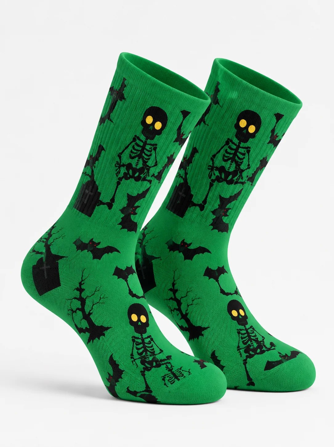 Bat Cats Green