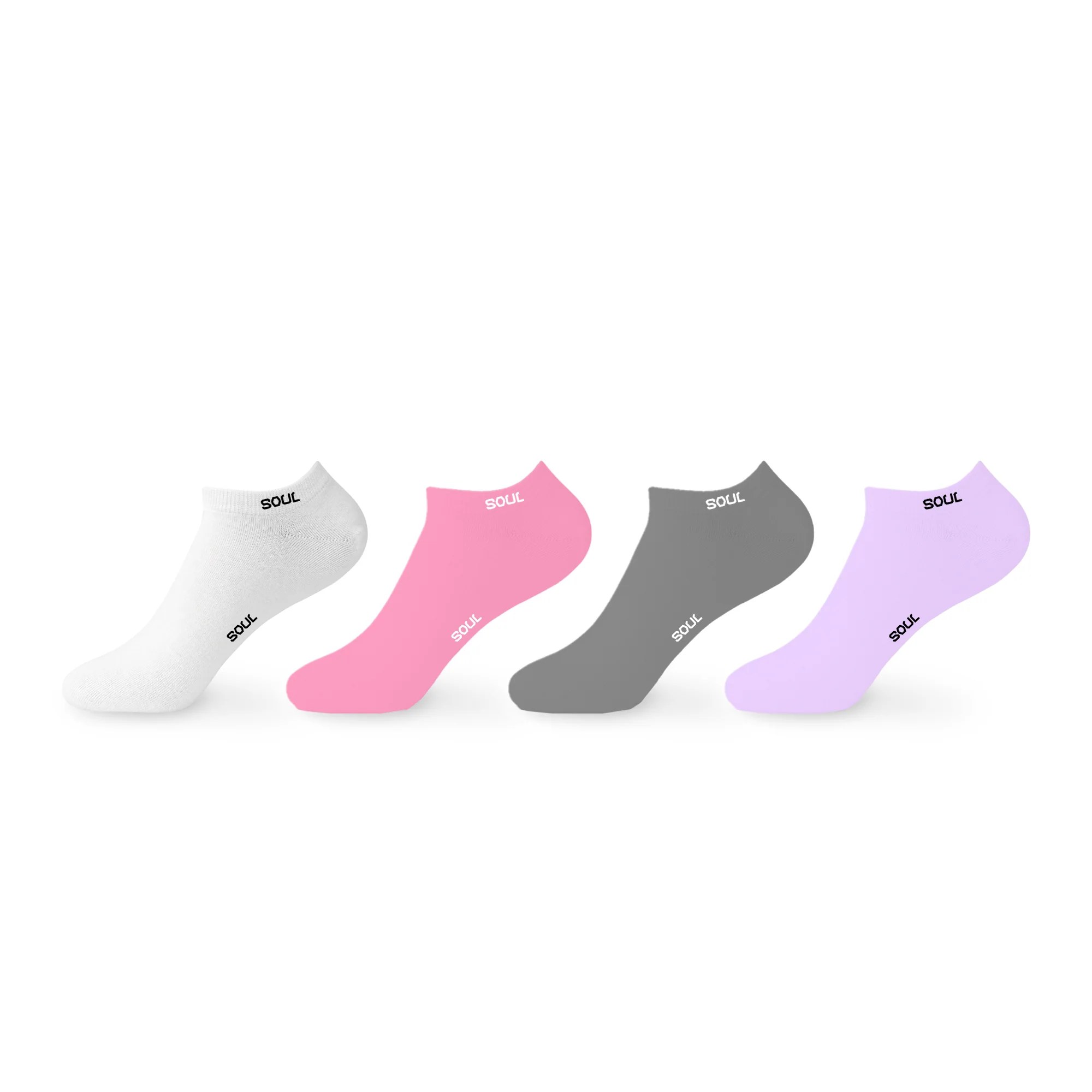 Basic Ankle Color Set Of 4