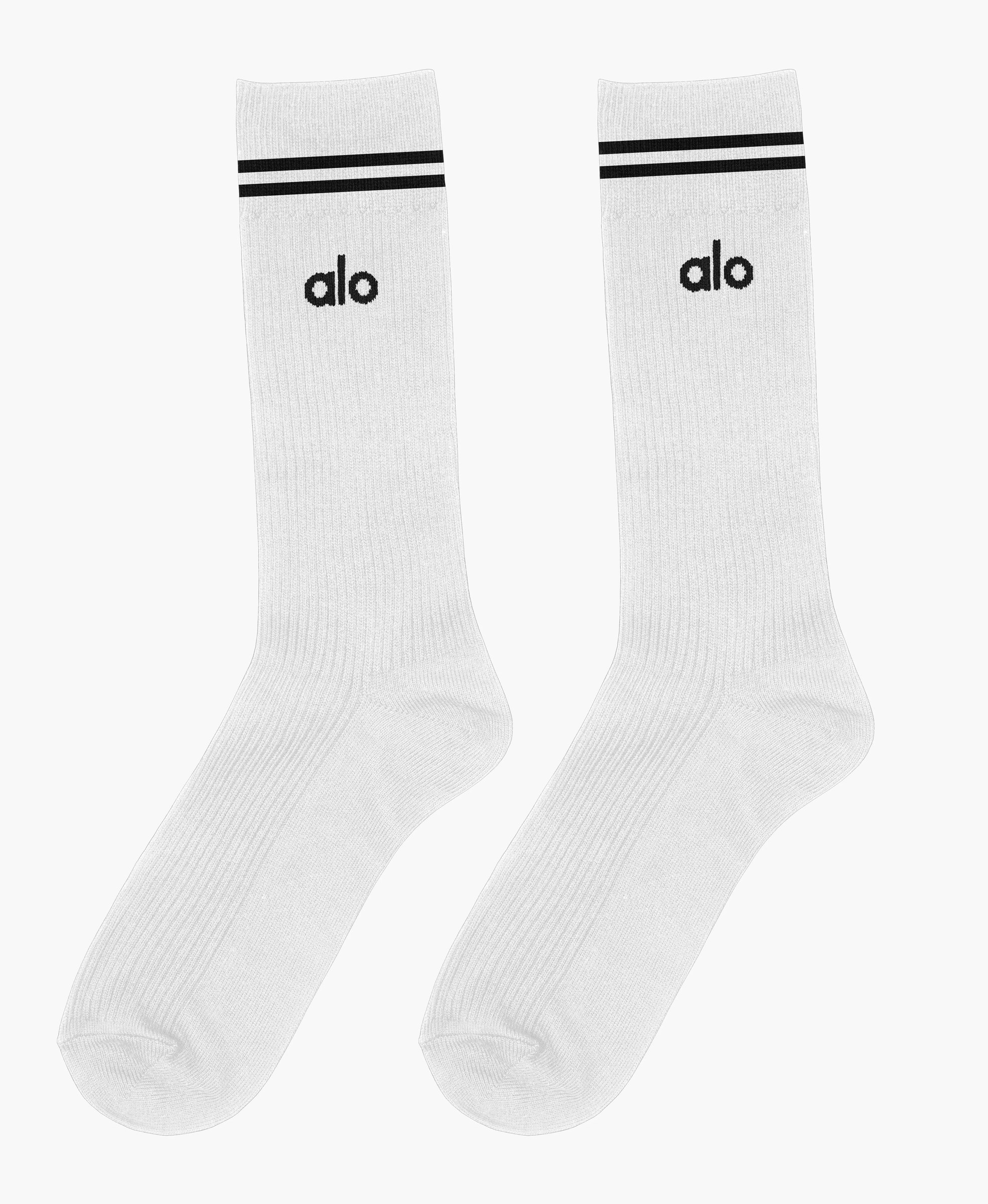 alo white socks