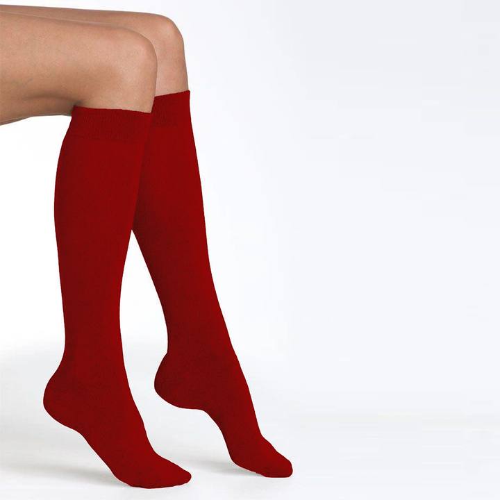 Red High Knee