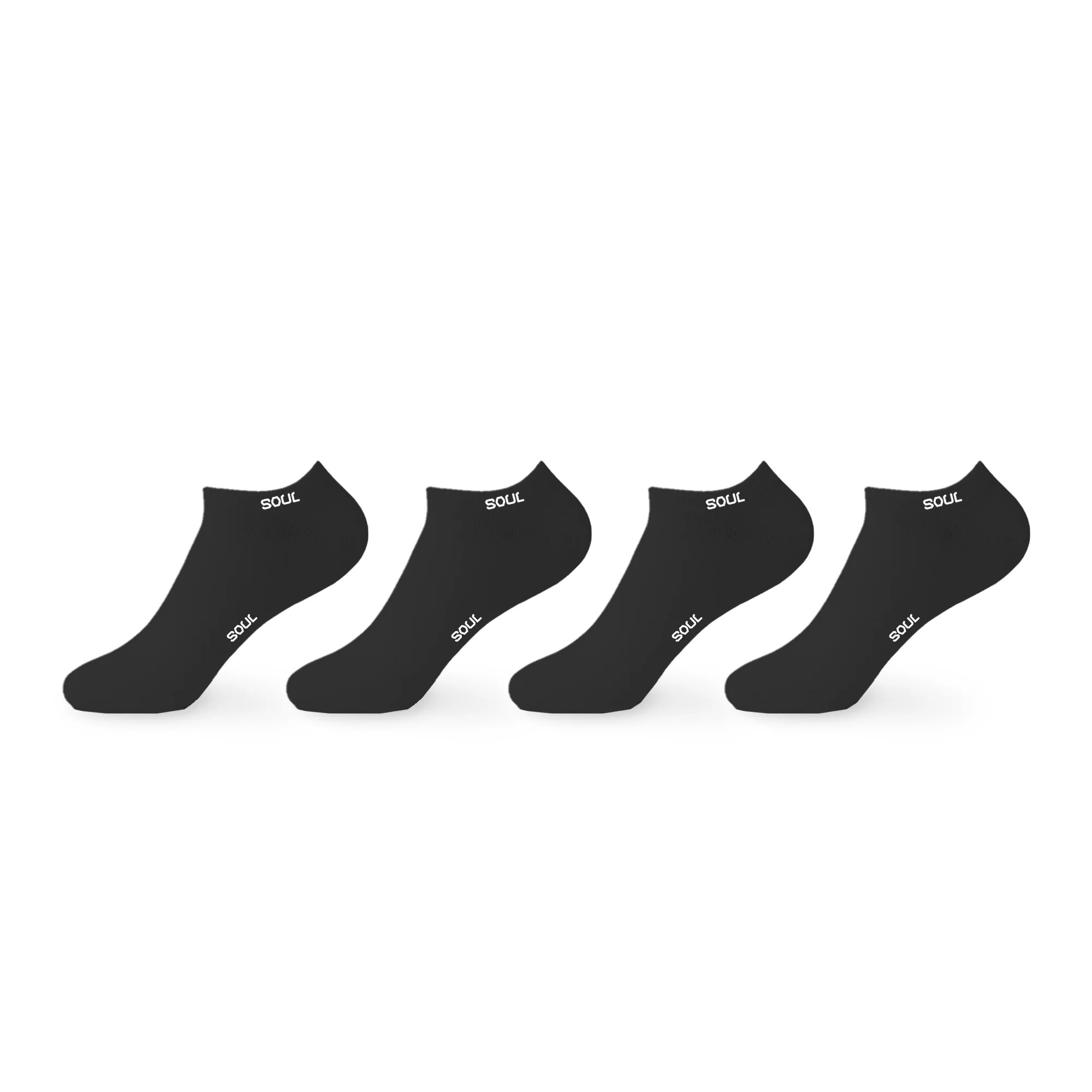 Basic Ankle Black Set Of 4