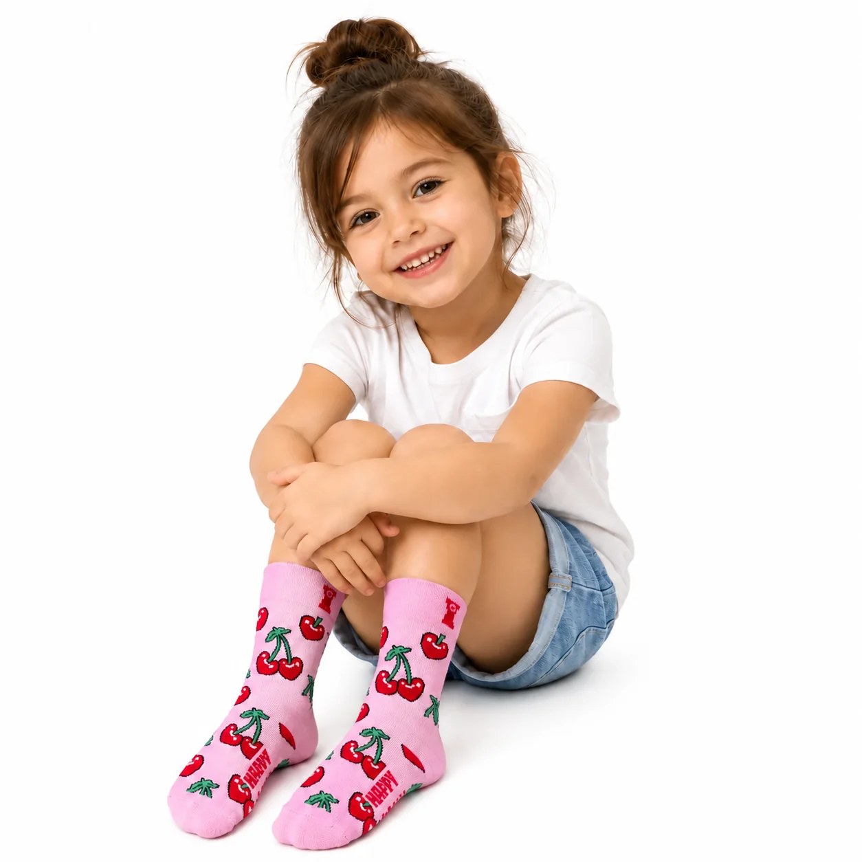 Cherry Pop socks| 3–5 Years