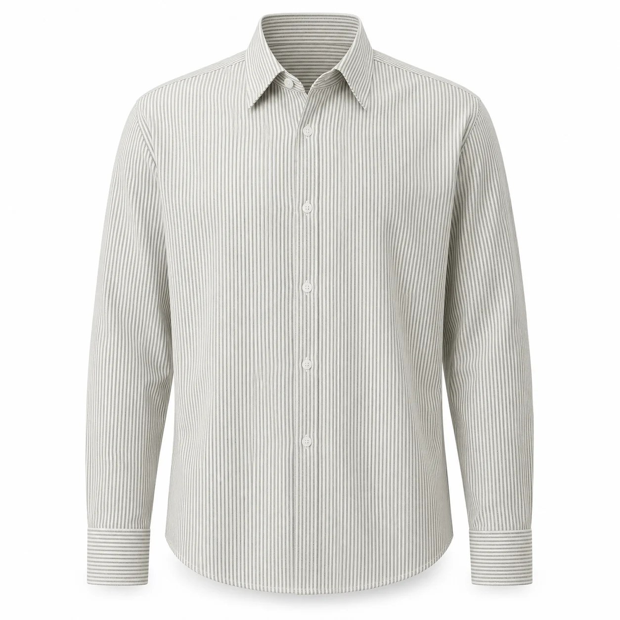 Mint Green - Pinstriped Shirt
